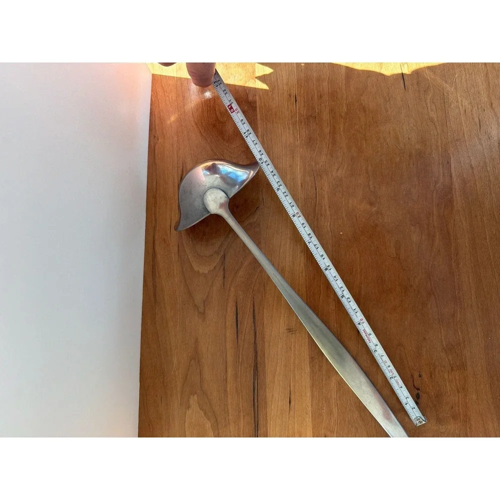 Vintage Gustav Stainless‎ Sweden Mid-Century Modern Soup Ladle